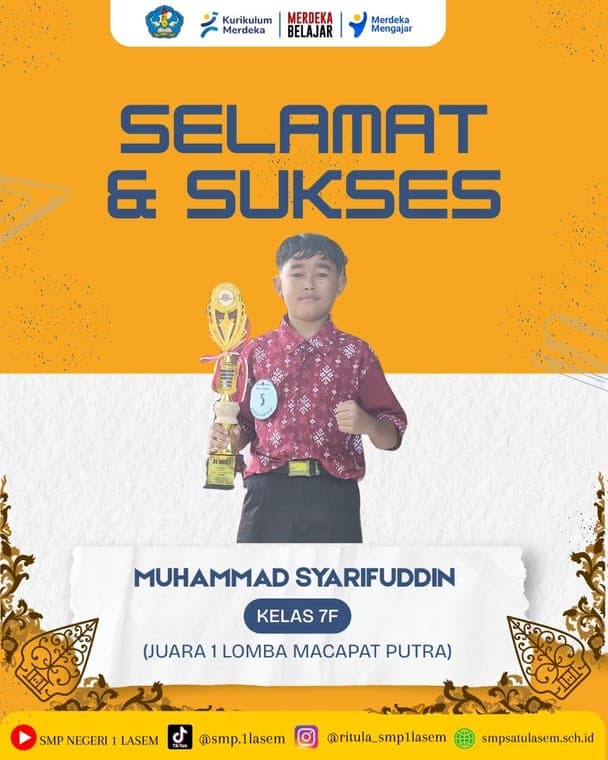 Poster Lomba Macapat Putra