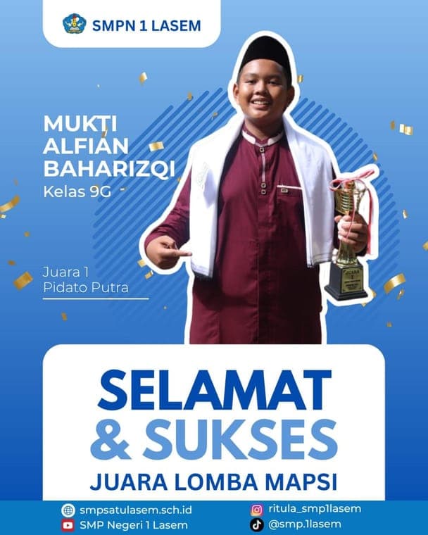 Poster MAPSI Pidato Putra