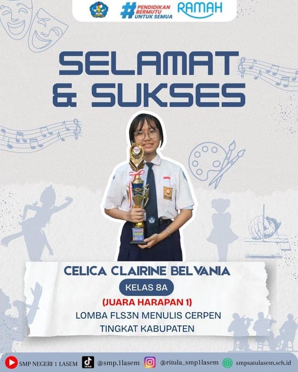 Poster FLS3N Menulis Cerpen