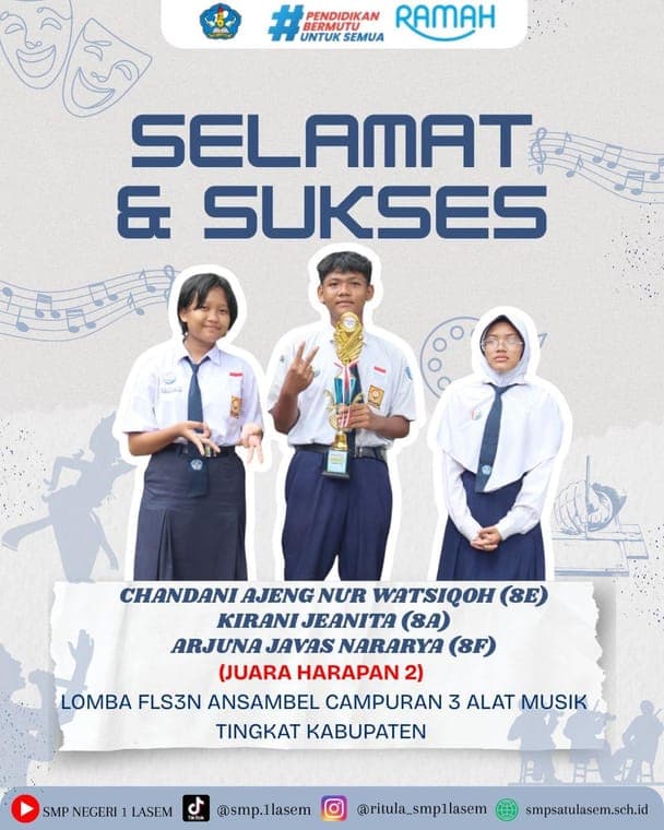 Poster FLS3N Ansambel Campuran Tiga Alat Musik