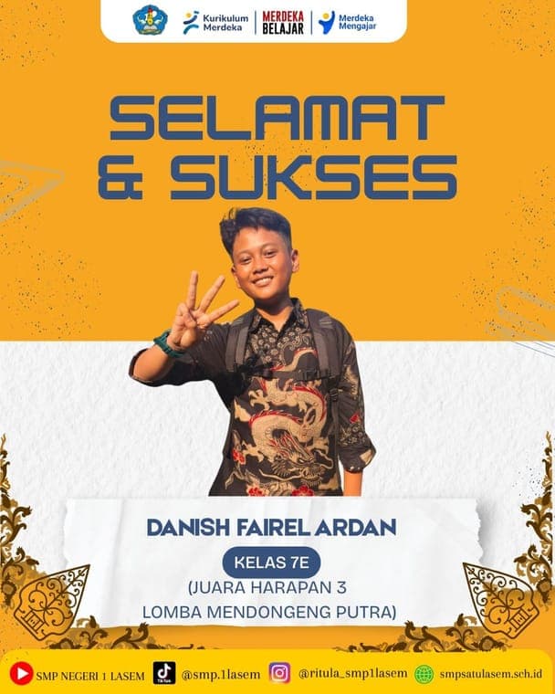 Poster Lomba Mendongeng Putra