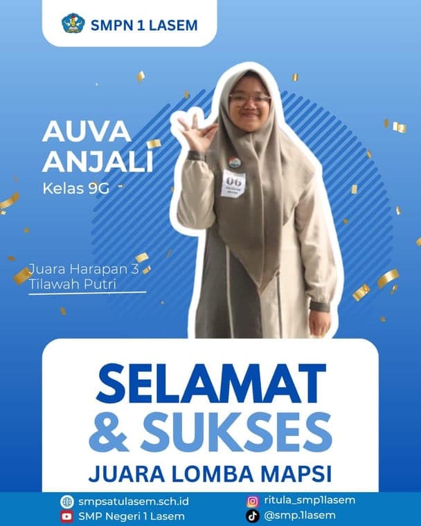 Poster MAPSI Tilawah Putri