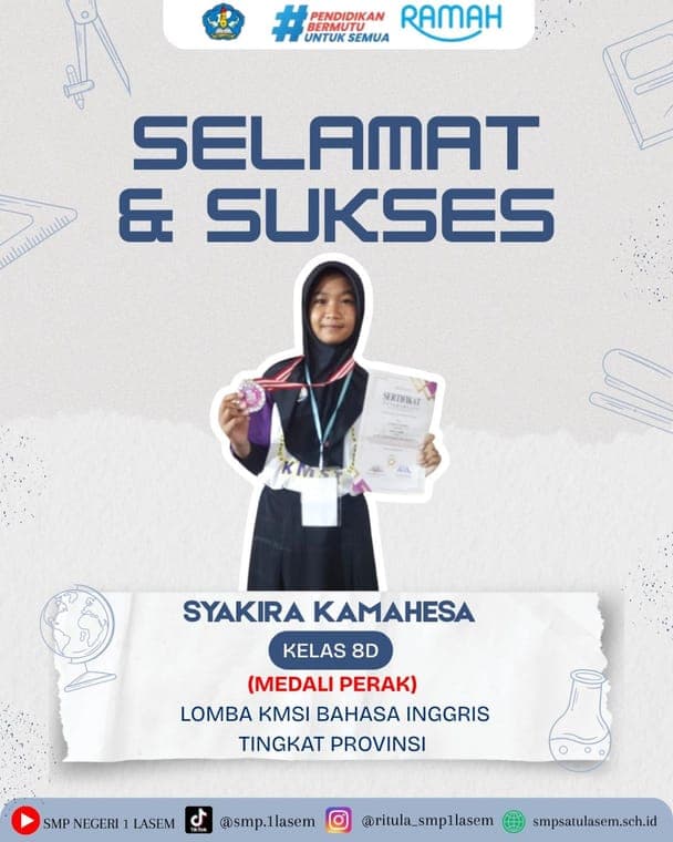 Poster KMSI Bahasa Inggris