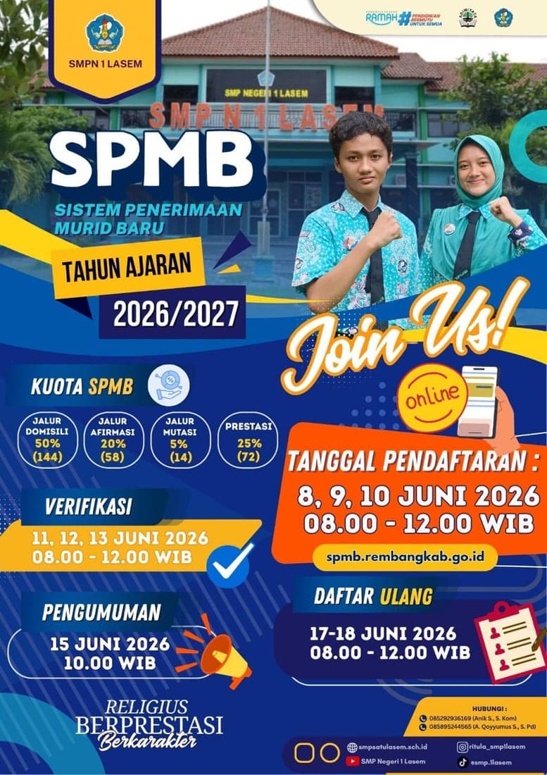 SPMB tahun ajaran 2026/2027, jalur dan jadwal